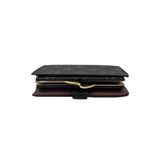Louis Vuitton Monogram Classic Porte Monnaie Vennois Snap Button French Wallet - Picture 7 of 16